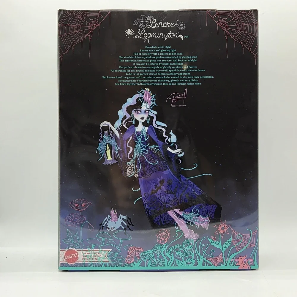 NEW Monster High Designer Series LENORE LOOMINGTON Doll With Mattel Shipper Box